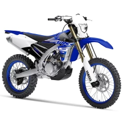 WR250F Profil avant droit