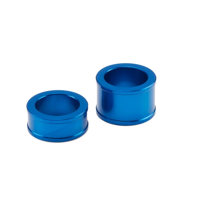 ENTRETOISES BLEUES POUR ROUE AVANT AXE 20MM - WR450F - Audemar