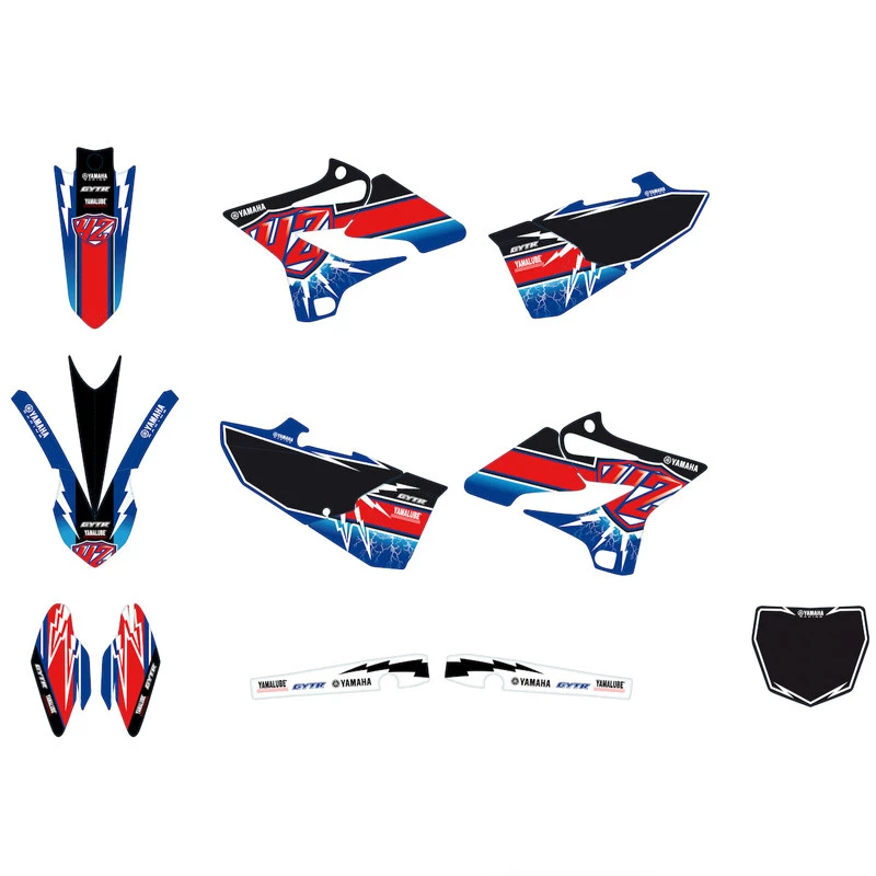KIT STICKER POUR YZ125 - YZ125 - Audemar