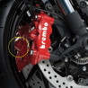 ETRIER DE FREIN AVANT GAUCHE BREMBO ROUGE reference:59310-17KD0-000
