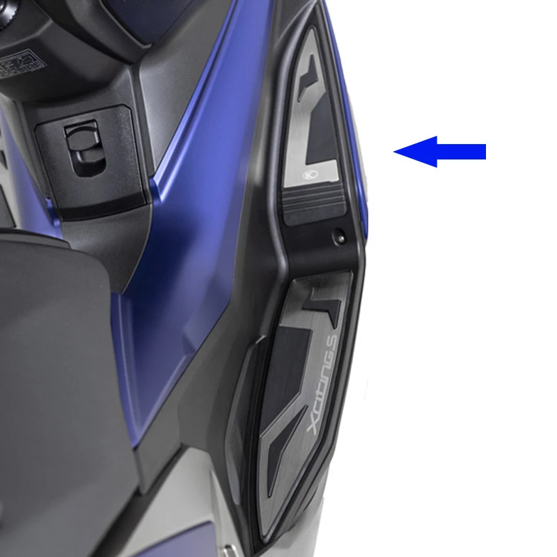 PLATINES REPOSE-PIEDS FRONTAUX KYMCO POUR XCITING 400 - XCITING 400 - Audemar