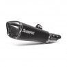 SILENCIEUX D'ÉCHAPPEMENT NOIR AKRAPOVIC POUR KYMCO AK 550 reference:KA-01-0536
