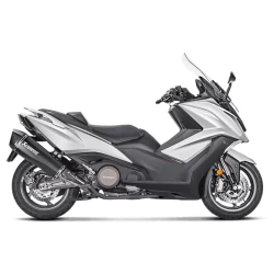 SILENCIEUX D'ÉCHAPPEMENT NOIR AKRAPOVIC POUR KYMCO AK 550