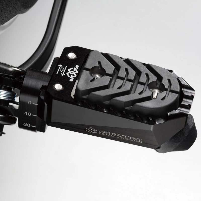 REPOSE-PIEDS RÉGLABLES POUR PILOTE - V-STROM 1050 2020⇿2022 - Audemar