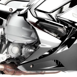 DÉFLECTEURS DE PIEDS YAMAHA POUR FJR1300 Matt Silver