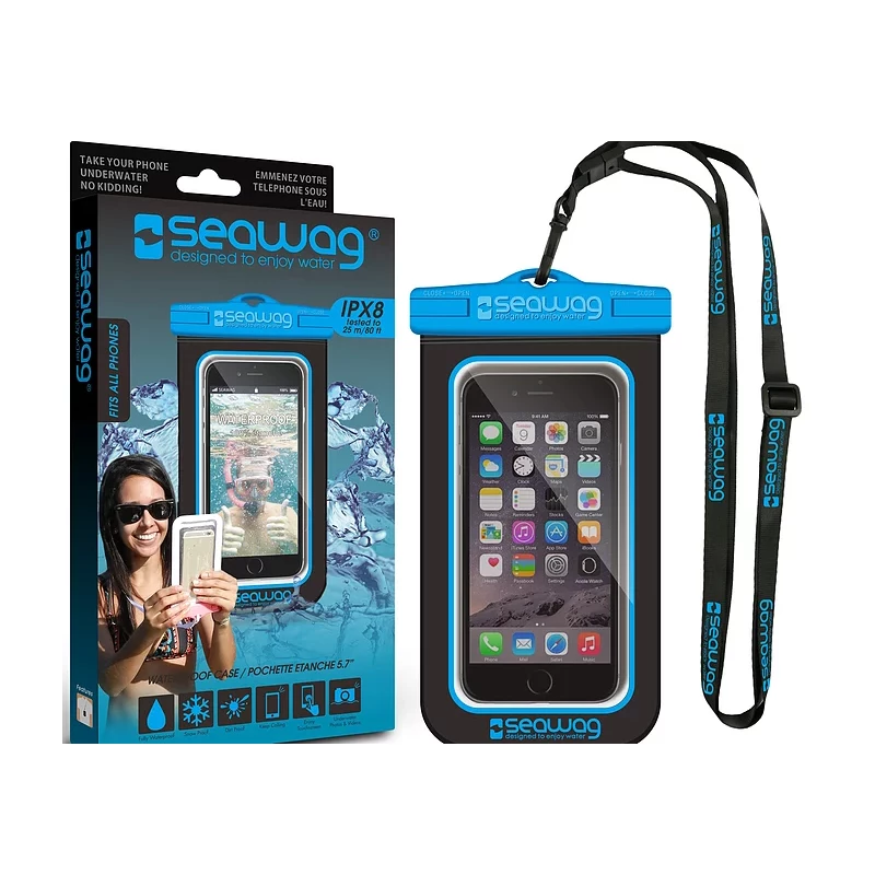 Pochette étanche Pour Smartphone 2 Pièces - IPX8, Jusqu'à 7 Pouces, Pour Natation, Plongée, Plage