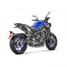 LIGNE RACING AKRAPOVIC CARBONE POUR MT-09 ET XSR900 reference:S-Y9R2-AFC