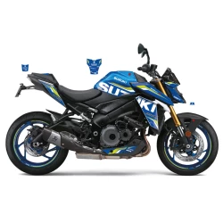 KIT DECO ECSTAR BLEU/JAUNE POUR GSX-S950/1000