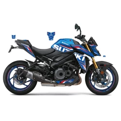 KIT DECO ECSTAR BLEU/ROUGE POUR GSX-S950/1000