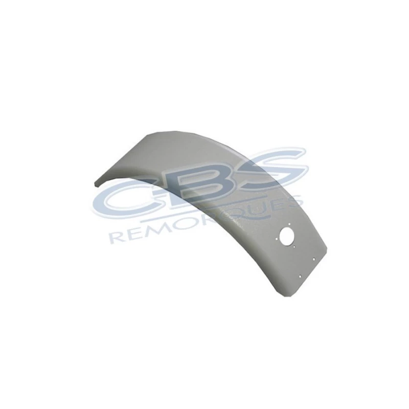 GARDE BOUE CBS 10 POUCES EN ACIER GALVANISÉ EMBOUTI PERCÉ - Accessoires pour remorques - Audemar