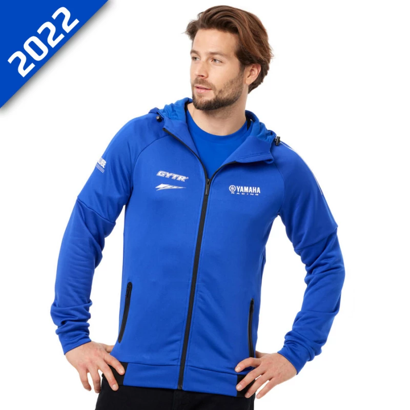 Veste zippé Yamaha paddock blue 2022