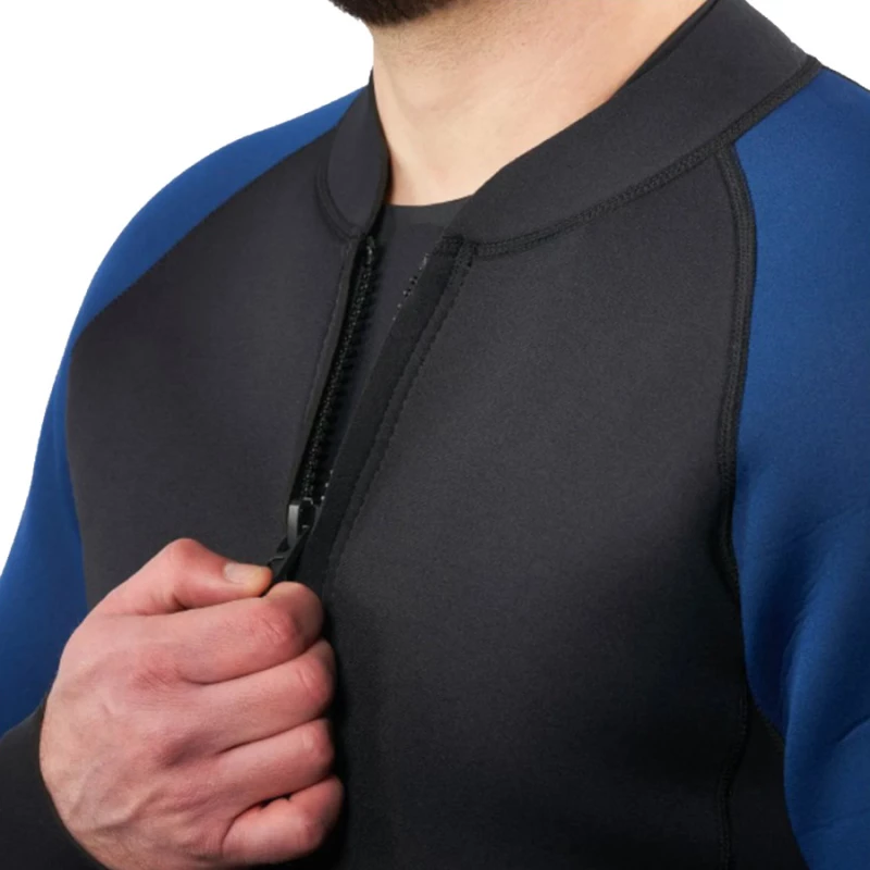 Veste Néoprène Homme Sea-Doo Montego 3 Mm - Manches Longues, Rouge/noir, Taille L, Neuve Avec étiquette
