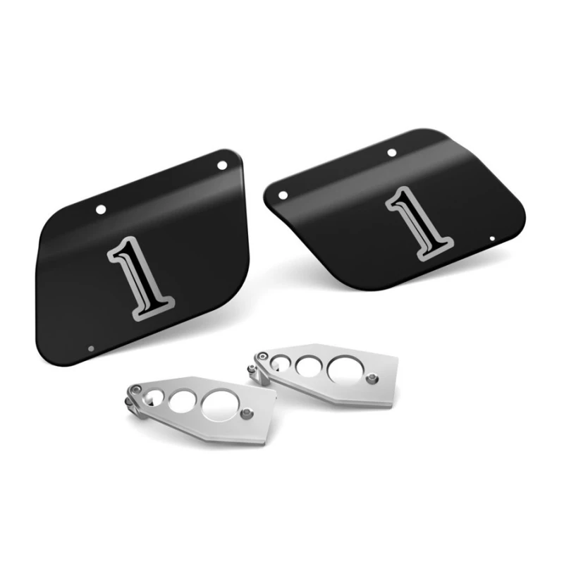 PLAQUES NUMÉRO LATÉRALES POUR XSR 125 - XSR125 - Audemar