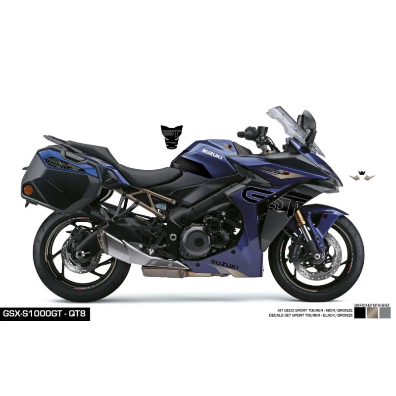 KIT DÉCO NOIR/BRONZE POUR GSX-S1000GT - GSX-S1000GT - Audemar