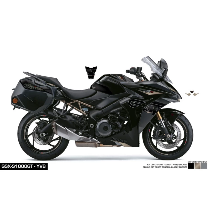 KIT DÉCO NOIR/BRONZE POUR GSX-S1000GT - GSX-S1000GT - Audemar