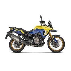 SILENCIEUX TITANE-CARBONE AKRAPOVIC POUR V-STROM 800DE