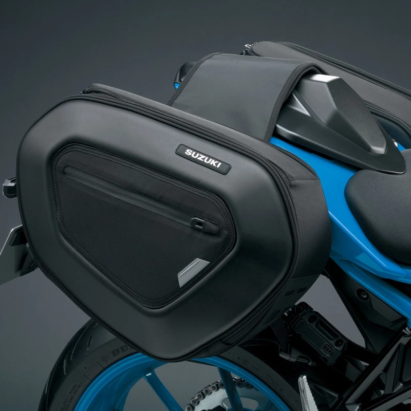 PAIRE DE VALISES SOUPLES SUZUKI - GSX-8T et TT - Audemar
