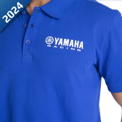 POLO HOMME -THEEMS- PADDOCK BLUE ESSENTIALS YAMAHA