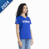 T-SHIRT FEMME -GAMAR- PADDOCK BLUE ESSENTIALS YAMAHA reference:B24PB211E00S