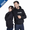SWEAT CAPUCHE FEMME -AKITA- PADDOCK BLUE ESSENTIALS YAMAHA reference:B24PB012B00S
