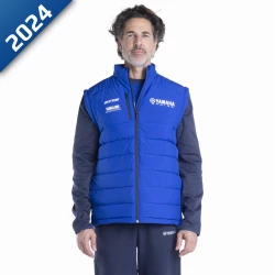 VESTE HYBRIDE HOMME -BAVLY- PADDOCK BLUE TEAMWEAR YAMAHA