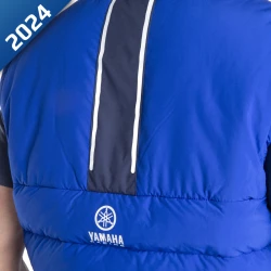 VESTE HYBRIDE HOMME -BAVLY- PADDOCK BLUE TEAMWEAR YAMAHA