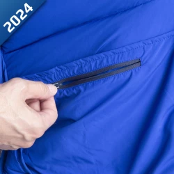VESTE HYBRIDE HOMME -BAVLY- PADDOCK BLUE TEAMWEAR YAMAHA