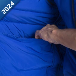 VESTE HYBRIDE HOMME -BAVLY- PADDOCK BLUE TEAMWEAR YAMAHA