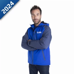 BLOUSON ÉTANCHE HOMME -ABAZA- PADDOCK BLUE TEAMWEAR YAMAHA