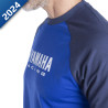 T-SHIRT HOMME -VADODARA- PADDOCK BLUE TEAMWEAR YAMAHA reference:B24FT119E01S