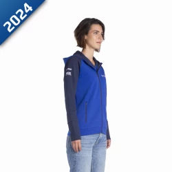 SWEAT CAPUCHE FEMME -KASUA- PADDOCK BLUE TEAMWEAR YAMAHA