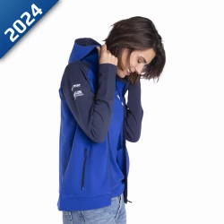 SWEAT CAPUCHE FEMME -KASUA- PADDOCK BLUE TEAMWEAR YAMAHA
