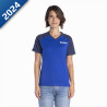 T-SHIRT FEMME -HEKIN- PADDOCK BLUE TEAMWEAR YAMAHA reference:B24FT219E00M