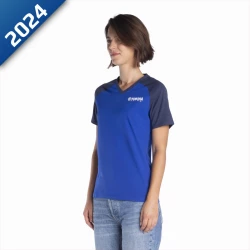 T-SHIRT FEMME -HEKIN- PADDOCK BLUE TEAMWEAR YAMAHA