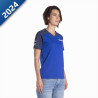 T-SHIRT FEMME -HEKIN- PADDOCK BLUE TEAMWEAR YAMAHA reference:B24FT219E00M