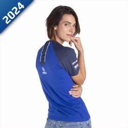 T-SHIRT FEMME -HEKIN- PADDOCK BLUE TEAMWEAR YAMAHA
