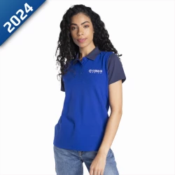 POLO FEMME -TSUSHIMA- PADDOCK BLUE TEAMWEAR YAMAHA