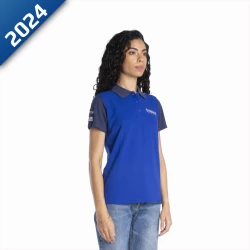 POLO FEMME -TSUSHIMA- PADDOCK BLUE TEAMWEAR YAMAHA