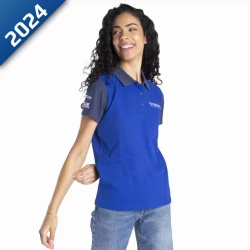 POLO FEMME -TSUSHIMA- PADDOCK BLUE TEAMWEAR YAMAHA