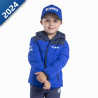 DOUDOUNE À CAPUCHE ENFANT -VALENCIA- PADDOCK BLUE TEAMWEAR YAMAHA reference:B24FJ401E006