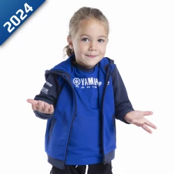 SWEAT À CAPUCHE ENFANT -BILBAO- PADDOCK BLUE TEAMWEAR YAMAHA
