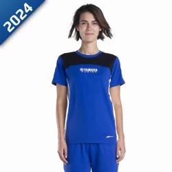 T-SHIRT FEMME -OBU- PADDOCK BLUE STREETWEAR YAMAHA