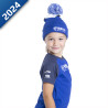 BONNET POMPOM ENFANT -BELOVO- PADDOCK BLUE STREETWEAR YAMAHA reference:B24FH410E100
