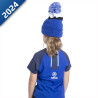 BONNET POMPOM ENFANT -BELOVO- PADDOCK BLUE STREETWEAR YAMAHA reference:B24FH410E100
