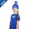 BONNET POMPOM ENFANT -BELOVO- PADDOCK BLUE STREETWEAR YAMAHA reference:B24FH410E100
