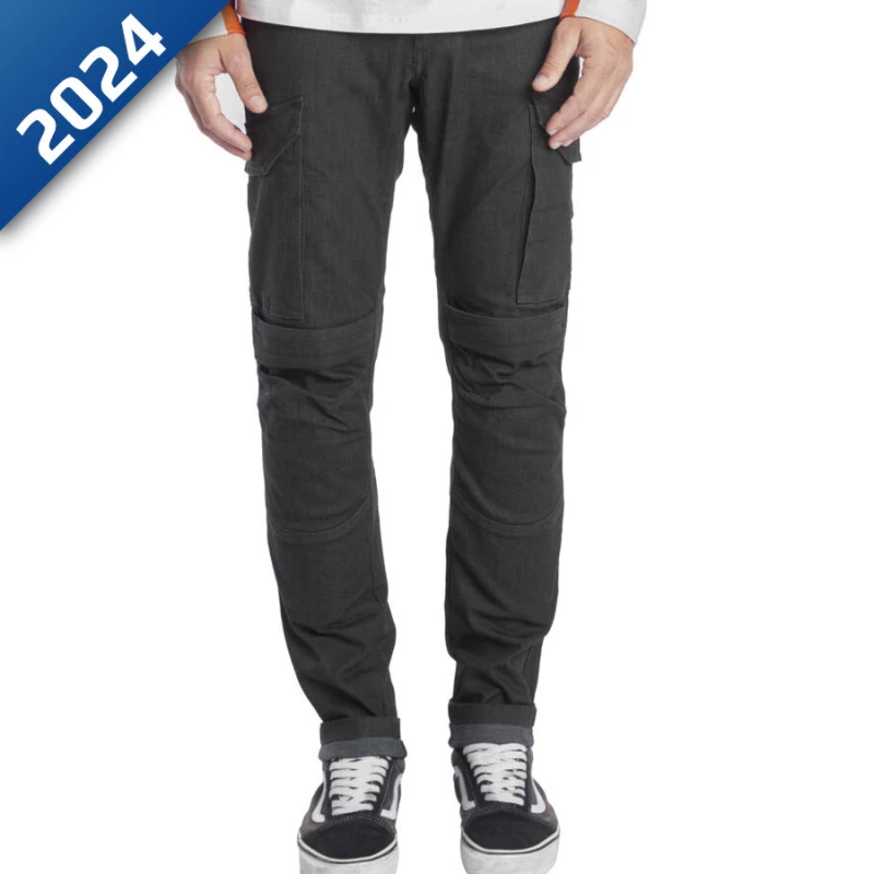 PANTALON CARGO GRIS HOMME -FAS- YAMAHA FASTER SONS - YAMAHA Sportswear - Audemar