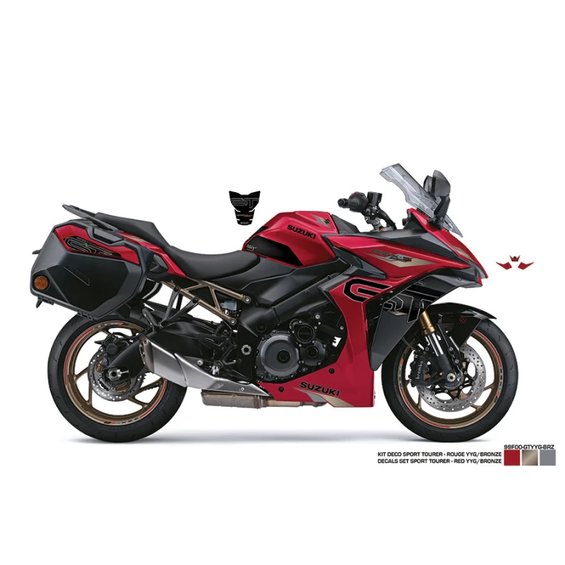 KIT DÉCO NOIR/BRONZE POUR GSX-S1000GT - GSX-S1000GT - Audemar
