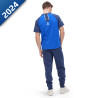 PANTALON JOGGING HOMME -LUGA- PADDOCK BLUE TEAMWEAR YAMAHA reference:B24FP120E40M