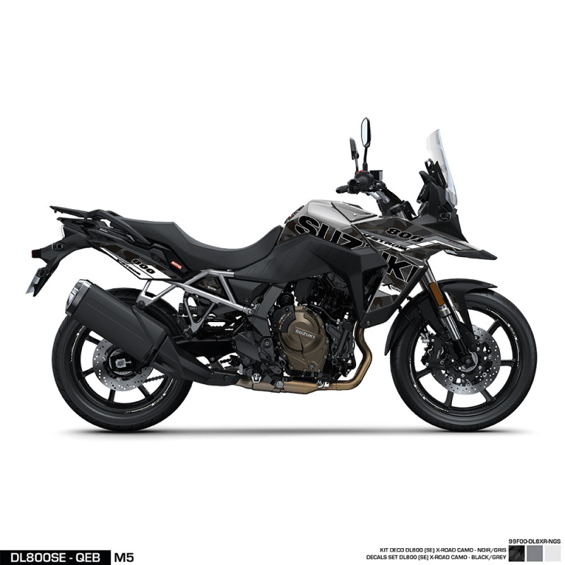KIT DÉCO NOIR-GRIS POUR V-STROM 800SE - V-STROM 800SE - Audemar