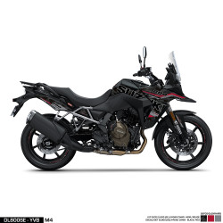 KIT DÉCO NOIR-ROUGE POUR V-STROM 800SE-YVB